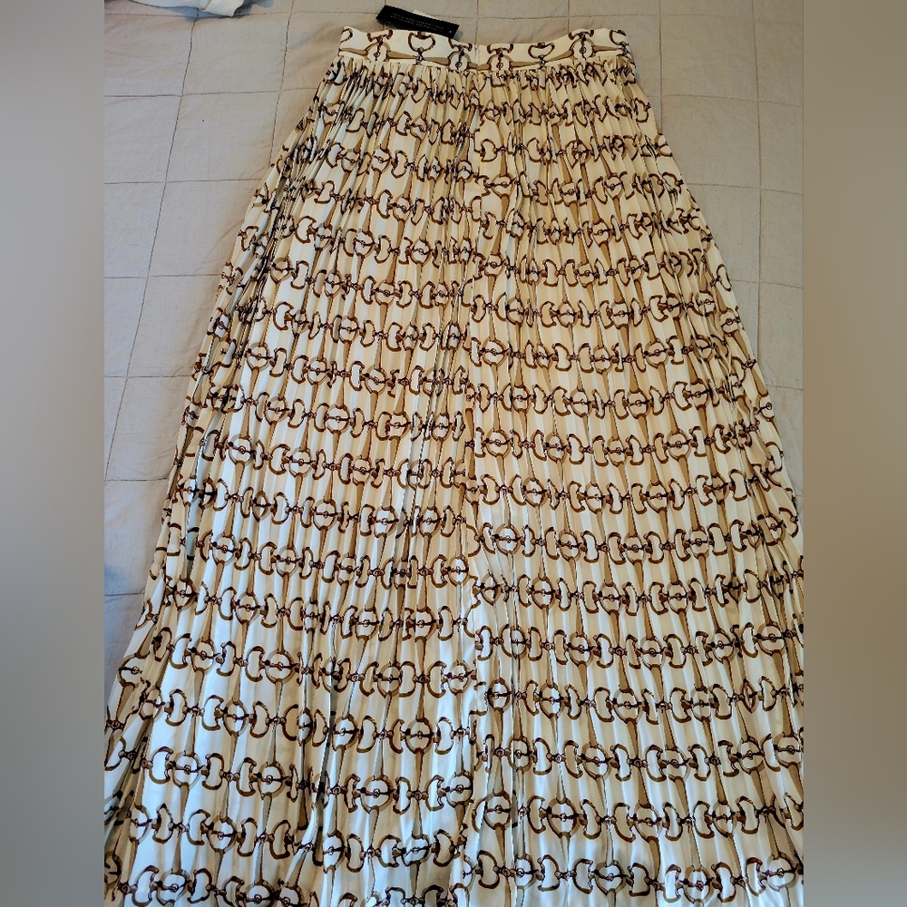 NWT Banana Republic ankle length chain link skirt